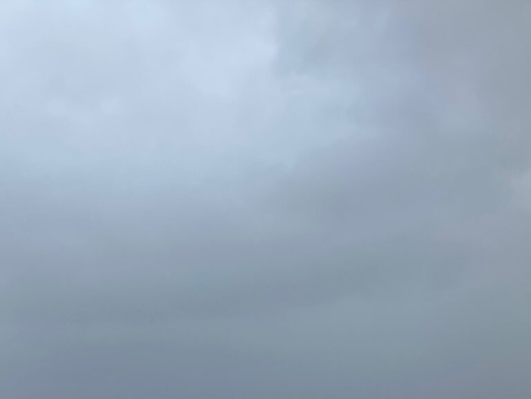 秋雨の空